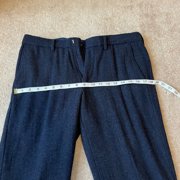 MENS JCREW U.K. LTD BEDFORD WOOL PANTS - Picture 15 of 15